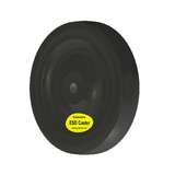 Black Conductive ESD Wheel, 5" x 1" redirect to product page